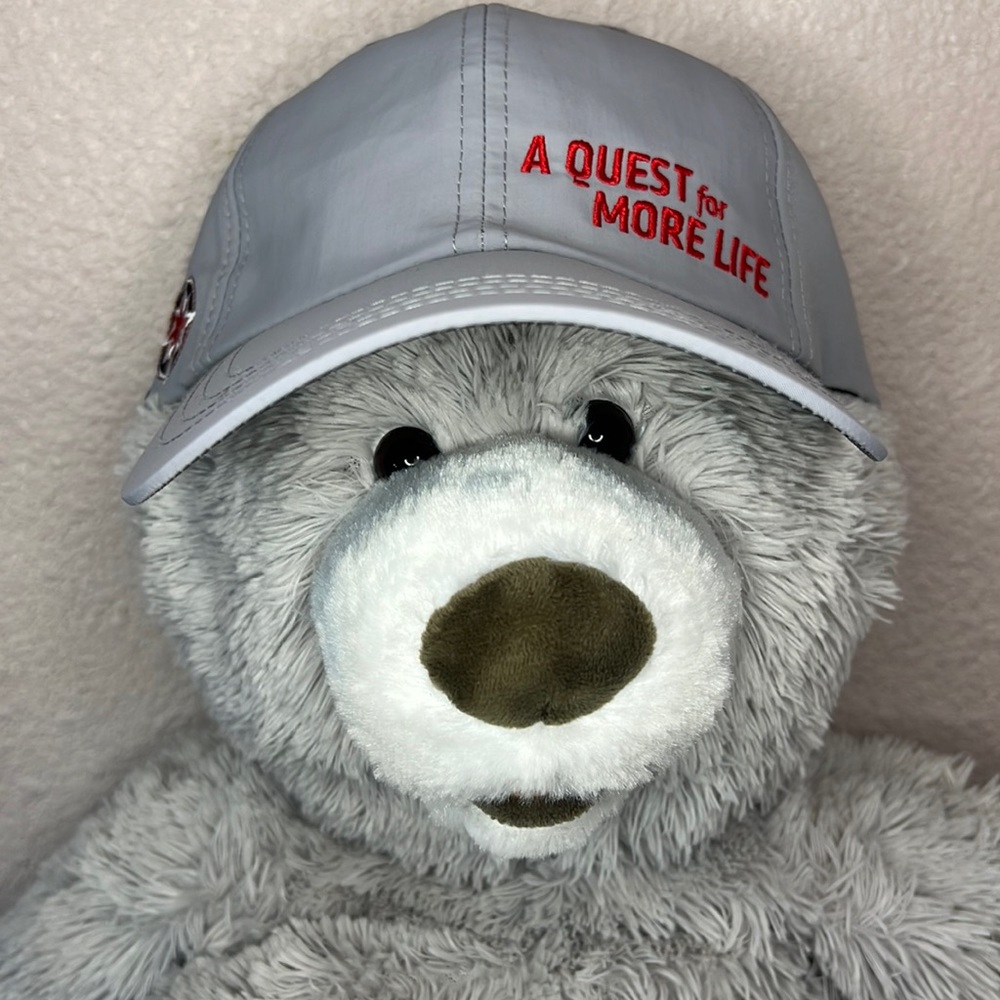 Orange Theory Hat A Quest for More Life
Size One Size
Gray/Red